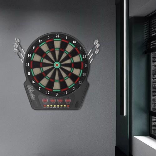 Electronic dart board with - electronic,