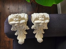 Vintage Angel Cherub Resin