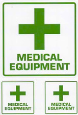Medical Equipment stickers