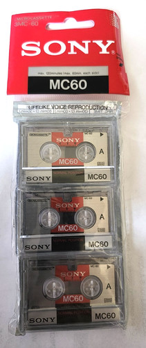 Sony micro cassette - mc-60,