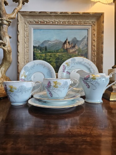 Aynsley bone china tea set - aynsley,