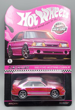 Hot Wheels 1993 Ford Mustang Cobra R Red Line Club Exclusive RLC Pink