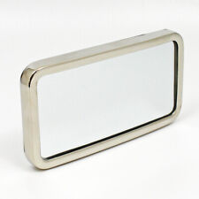 Vintage Car Rectangular Rear View Mirror as Lucas Type 160 - Nickel plated