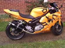 Hyosung GTR650 / GT650 COMET Black Tri-oval twin outlet ROAD LEGAL Exhaust Can