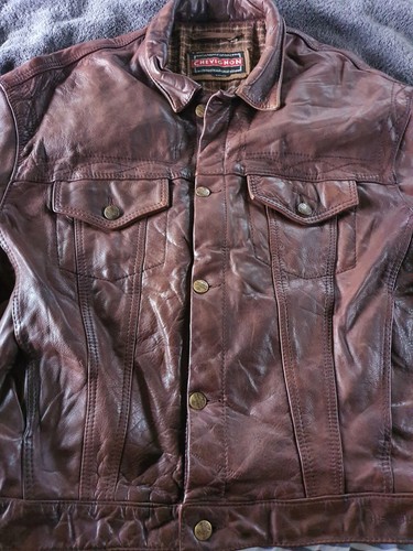 Vintage chevignon leather - vintage,