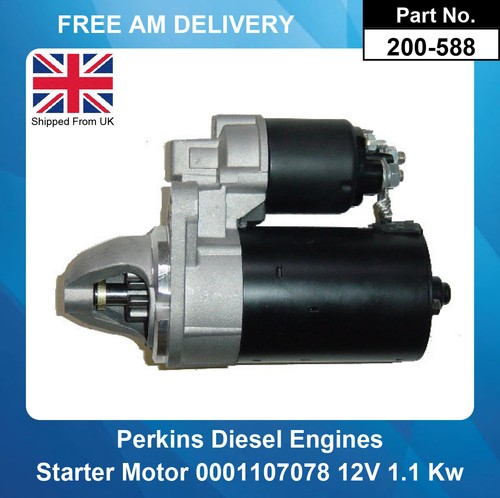 Starter motor for - for, jcb
