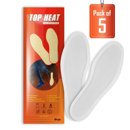 Topheat foot warmers pairs - warmers-5, pairs-