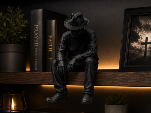 Sad freddy krueger sitting - freddy,