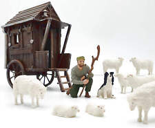 G Scale Figures Iberplace 40004 Shepherd with Car Model Set