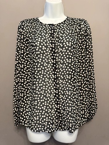 Zara polka dot - spotty, blouse