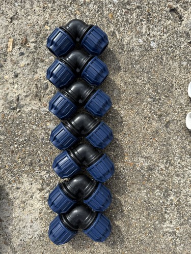 25mm blue mdpe plastic - 25mm,