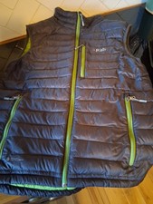 RAB Pertex Microlight Gilet Small Grey and Green. Used But Excellent Condition