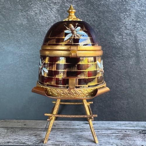 Antique bohemian enameled - antique,