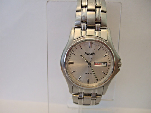 Accurist men stainless steel - men's,