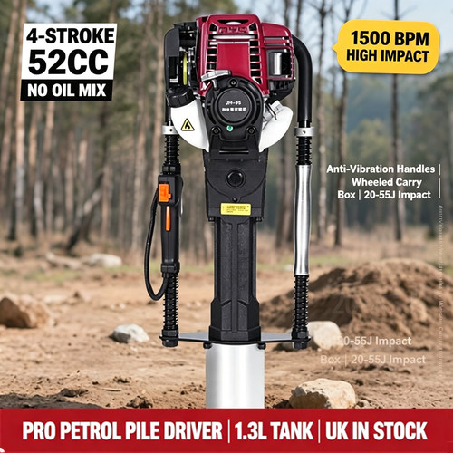 Stroke post driver petrol - 4,