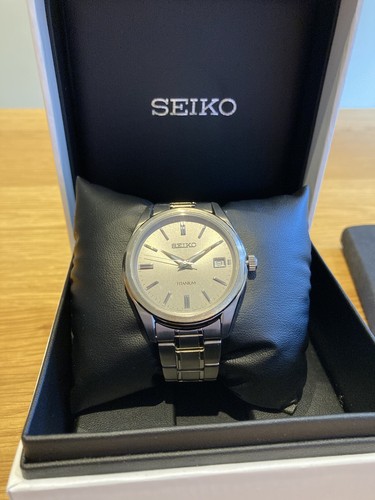 Seiko titanium sapphire - seiko,