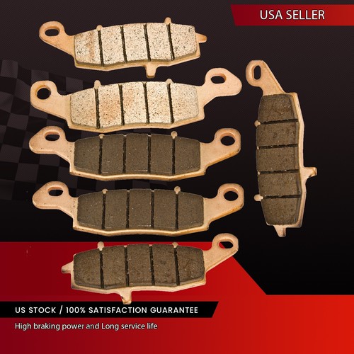 Front rear sintered brake pads - sintered,