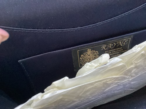 Beautiful navy blue bag - blue, brand