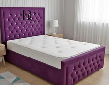 Double Luxury Purple Diamanté