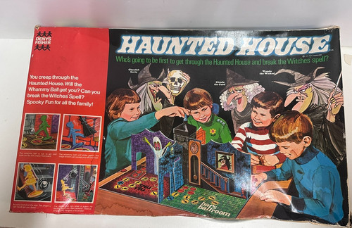 Haunted house board - haunted, 1971