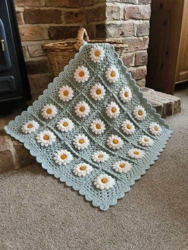 Crochet baby blanket unisex - baby,