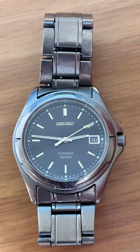 Seiko titanium 100m 7n42 - 100m, 7n42-8a90