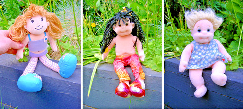 Plush doll groovy girls - 3x,