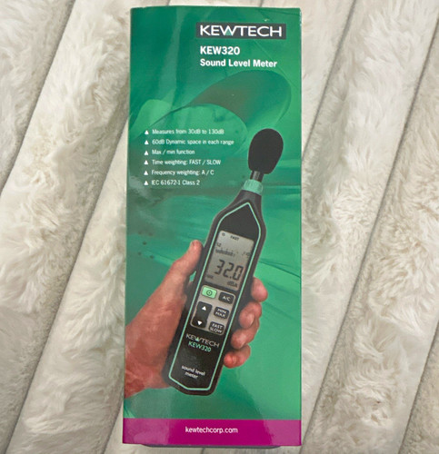 Kewtech kew320 sound level - sound,
