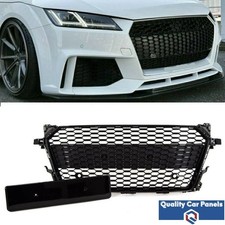 Front Main Grille Gloss Black