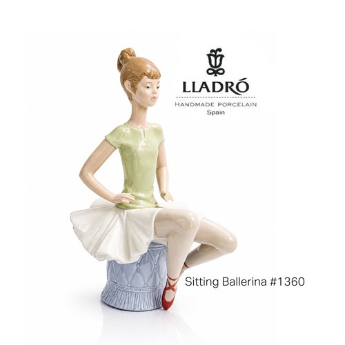 Lladro 1360 laura sitting - #1360,