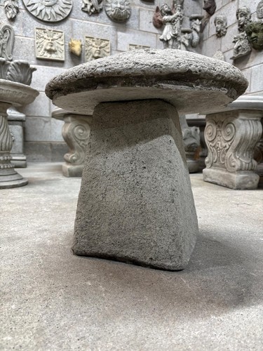 Large staddle stone - staddle,