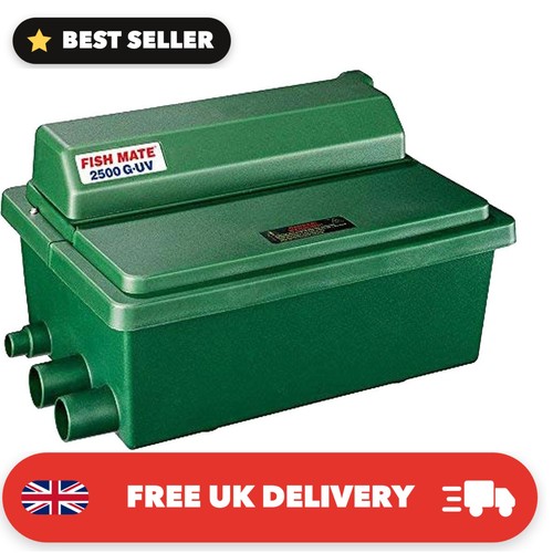 2500 guv gravity pond filter - pond,