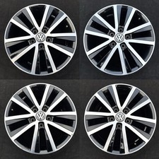 Set X4 GENUINE VW TRANSPORTER T5 T6 17"ALLOY WHEELS CASCAVEL CARAVELLE 7E0601025