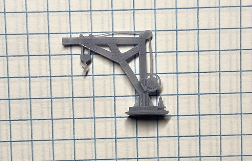 Scale small jib - scale, crane