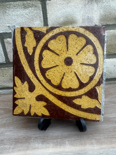 Antique victorian encaustic - victorian,