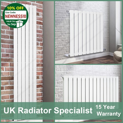 White flat panel column - flat,