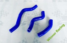 Blue silicone radiator hose fit Kawasaki KX125 KX 125 1984 1985
