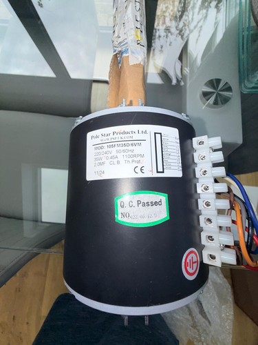 Single phase 1100rpm 35watt - single,