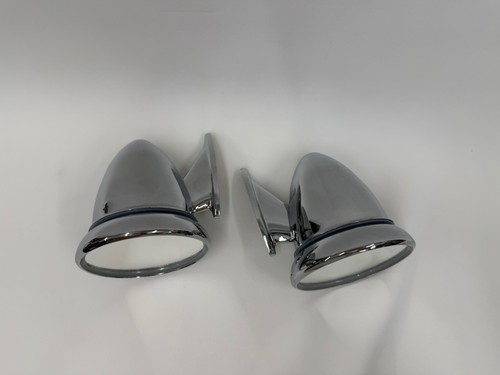 Pair chrome bullet torpedo - of,