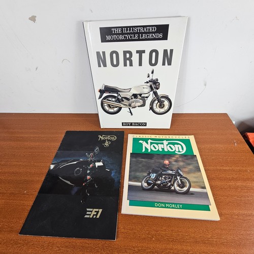 Norton motorcycle book bundle - book,