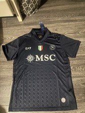 Napoli 25/26 Third Shirt-Dark Blue – Euro Edition-Size L-BNWT-SAME SAY DISPATCH 