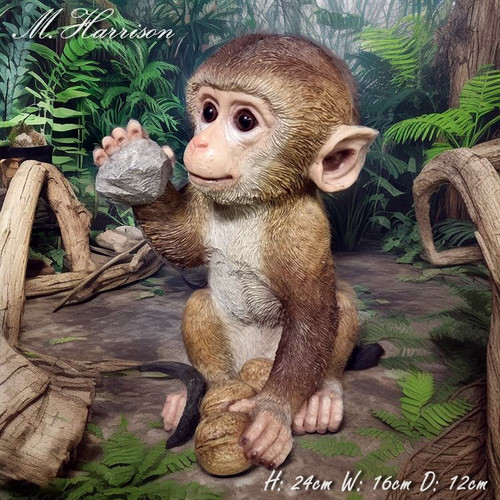 Baby playful monkey chimp - baby,