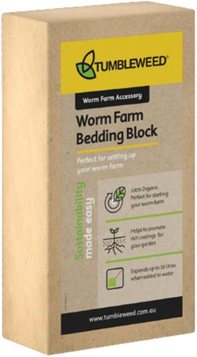 Tumbleweed worm farm bedding - tumbleweed,