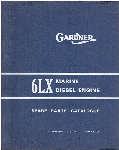 Gardner 6lx marine diesel - marine,