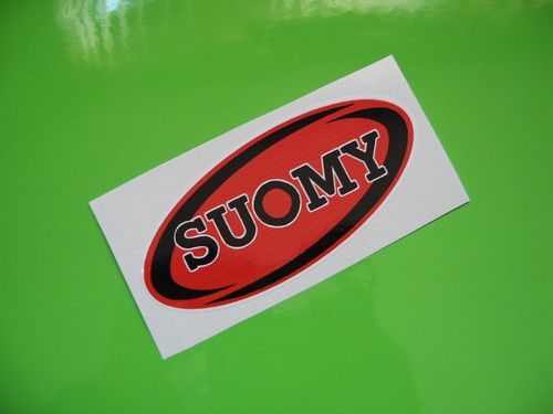 Suomy helmet sticker decal - helmet, x2