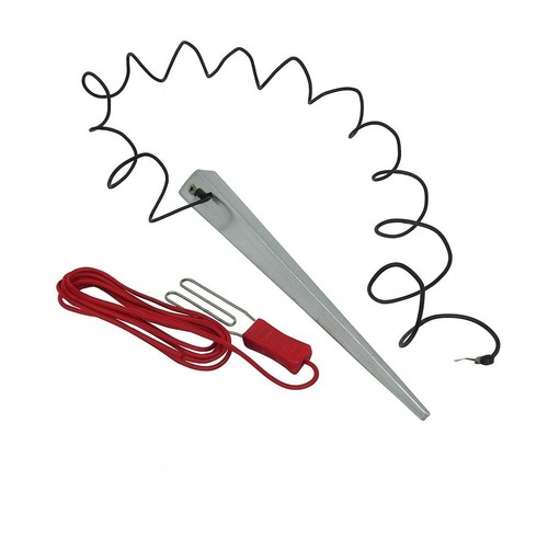 Electric fence earth - fence,