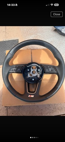 Audi steering wheel - audi, s