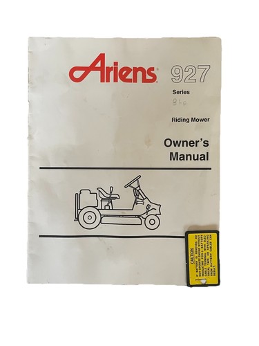 Ariens 927 series p - 927,