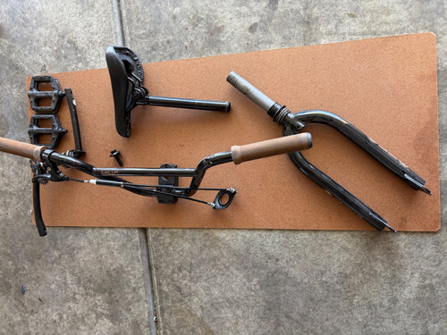 Lot old school mongoose bmx - of,