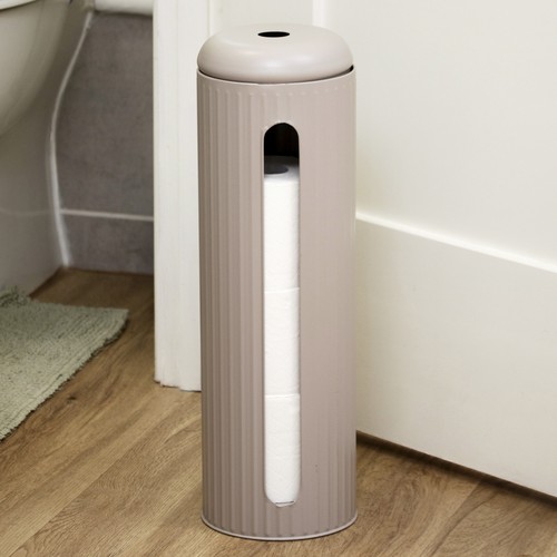 Ribbed metal toilet - ribbed,